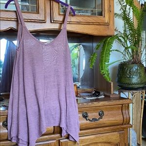 Purplish Pink Cute Summer Shirt